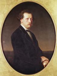 Portrait of N.G. Rubinstein (oil on canvas) | Obraz na stenu