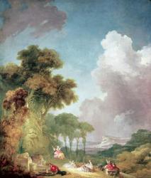 The Swing, c.1765 (oil on canvas) | Obraz na stenu