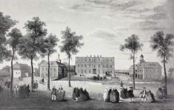 Buckingham House, 1750 (litho) | Obraz na stenu