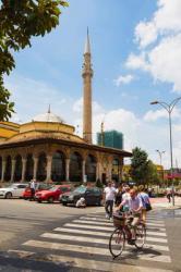 Tirana, Albania. The Et'hem Bey mosque. (photo) | Obraz na stenu