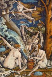 Witches, 1508 (woodcut) | Obraz na stenu