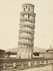 Campanile, Pisa, c.1850 (albumen silver print) | Obraz na stenu