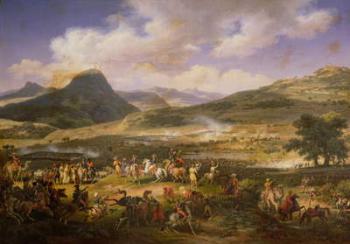 Battle of Mount Thabor, 16th April 1799, 1808 (oil on canvas) (detail) | Obraz na stenu