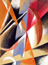 Composition, c.1920 (gouache, w/c & pencil on coloured paper) | Obraz na stenu