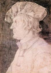 Portrait of a Man (pencil on paper) | Obraz na stenu