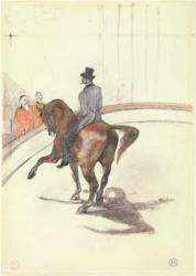 At the Circus: The Spanish Walk, 1899 (graphite, coloured pastel and charcoal on heavy wove paper) | Obraz na stenu