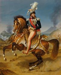 Equestrian Portrait of Joachim Murat (1767-1815) 1812 (oil on canvas) | Obraz na stenu