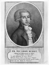 François Buzot (engraving) | Obraz na stenu