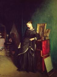The Widow, c.1850 (oil on canvas) | Obraz na stenu