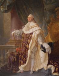 Louis XVI (1754-93) (oil on canvas) | Obraz na stenu