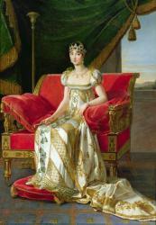 Marie Pauline Bonaparte (1780-1825) Princess Borghese, 1808 (oil on canvas) | Obraz na stenu