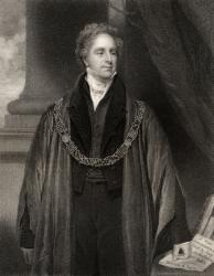 Sir Alexander Johnston, engraved by J. Cochran, from 'National Portrait Gallery, volume III', published c.1835 (litho) | Obraz na stenu