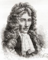 Robert William Boyle, Anglo-Irish natural philosopher, chemist, physicist and inventor, from Les Merveilles de la Science, pub.1870 | Obraz na stenu