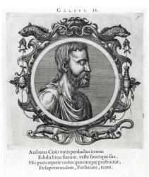 Celsus (fl.1st AD) (engraving) (b/w photo) | Obraz na stenu
