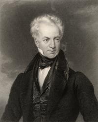 John Baron, engraved by W. Holl, from 'The National Portrait Gallery, Volume III', published c.1820 (litho) | Obraz na stenu