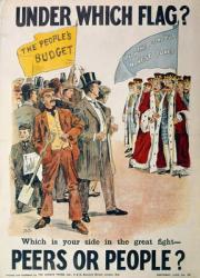 Liberal Party Poster for the British General Election of January 1910 (colour litho) | Obraz na stenu