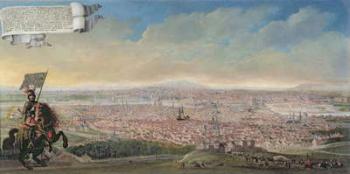 General View of Paris from the Faubourg Saint-Jacques, c.1640 (oil on canvas) | Obraz na stenu