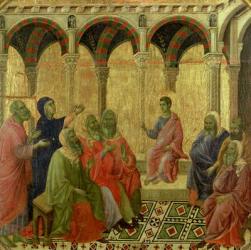 Maesta: Christ Among the Doctors, 1308-11 | Obraz na stenu