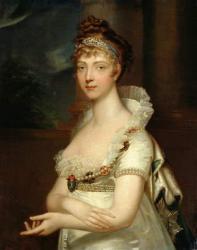 Empress Elizabeth Alexejevna (1779-1826) (oil on canvas) | Obraz na stenu