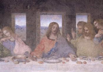 The Last Supper, 1495-97 (fresco) (post restoration) | Obraz na stenu