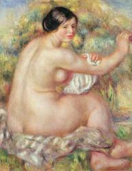 Large Seated Nude, 1912 (oil on canvas) | Obraz na stenu