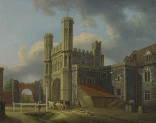 St. Augustine's Gate, c.1778 (oil on canvas) | Obraz na stenu