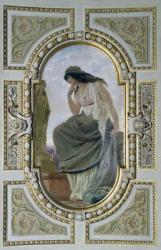 Allegorical figure of Mythology, 1890 (ceiling painting) | Obraz na stenu
