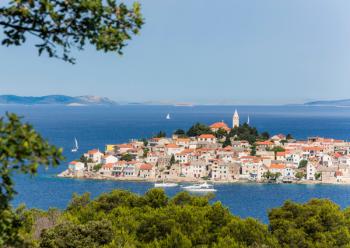 Primošten, Sibenik-Knin County, Croatia (photo) | Obraz na stenu