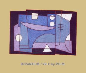BYZANTIUM. YEAR X, (pastel on paper) | Obraz na stenu