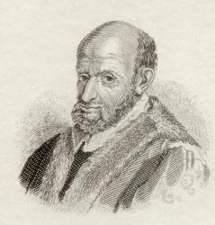 Girolamo Mercuriale, 1825 (engraving) | Obraz na stenu