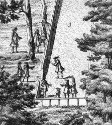 Croquet (engraving) | Obraz na stenu