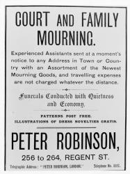 Court and family mourning advertisement | Obraz na stenu
