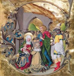 Codex 15.501 The Adoration of the Kings (vellum) | Obraz na stenu