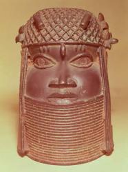 Benin mask (brass) | Obraz na stenu