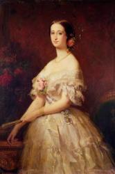 Portrait of Empress Eugenie (1826-1920) 1854 (oil on canvas) | Obraz na stenu