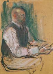 Professor Robert Wurz (1858-1919) 1901 (oil on card) | Obraz na stenu