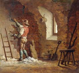 Plasterer, c.1807 (oil on panel) | Obraz na stenu
