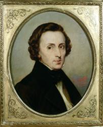 Frederic Chopin (1810-49) (oil on board) | Obraz na stenu