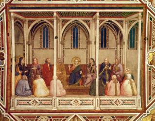 Jesus among the Doctors, c.1320 (fresco) | Obraz na stenu