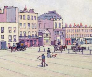 The Weigh House, Cumberland Market, c.1914 (oil on canvas) | Obraz na stenu
