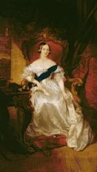 Portrait of Queen Victoria (oil on canvas) | Obraz na stenu