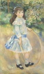 Girl with a Hoop, 1885 (oil on canvas) | Obraz na stenu