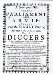 A New Year's Gift for the Parliament and Army, Showing what the Kingly Power is and the Cause of those they call Diggers, published 1650 (engraving) (b/w photo) | Obraz na stenu