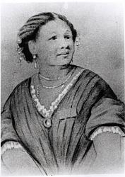 Portrait of Mary Seacole (1805-81) (b/w photo) | Obraz na stenu