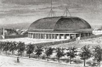 A Mormon Tabernacle, Salt Lake City, Utah, America in the 19th century. | Obraz na stenu