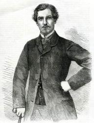 Captain Grant, published in 'The Illustrated London News', 1863 (engraving) | Obraz na stenu