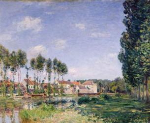 Banks of the Loing, Moret, 1892 (oil on canvas) | Obraz na stenu
