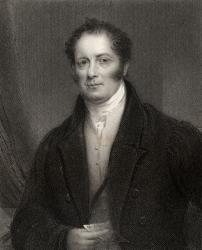 Edward Baines, engraved by J. Cochran, from 'National Portrait Gallery, volume V', published c.1835 (litho) | Obraz na stenu