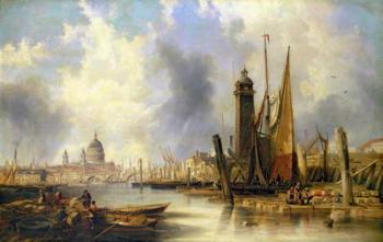 View of London with St. Paul's | Obraz na stenu