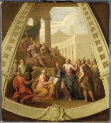 St. Paul Before Agrippa, c.1710 (oil on canvas) | Obraz na stenu